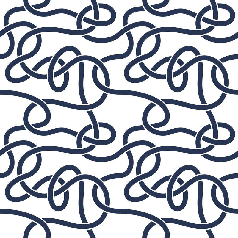 Noodle Doodle - Sapphire - RM Coco - Fabric by the Yard