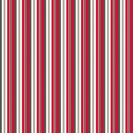 Beachcomber Stripe - Sea Coral - RM Coco - Fabric by the Yard