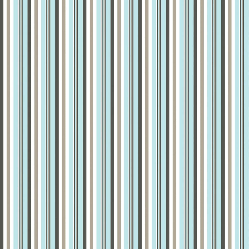 Beachcomber Stripe - Tidal Pool - RM Coco - Fabric by the Yard