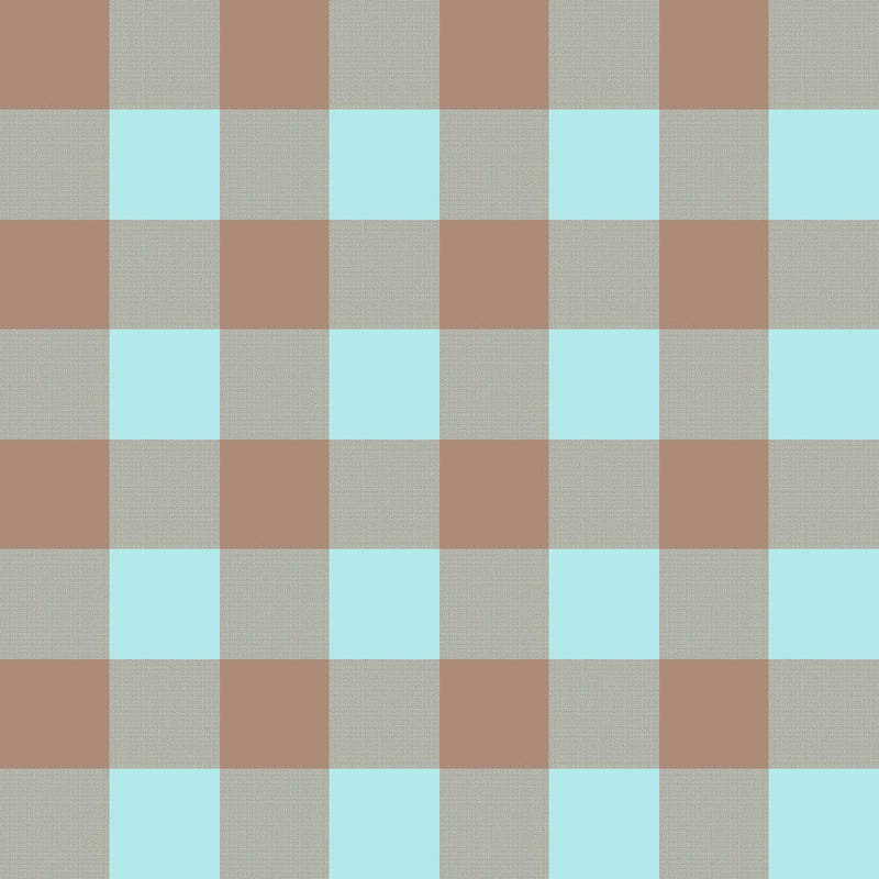 Big Sky Check - Robin's Egg - RM Coco - Fabric by the Yard