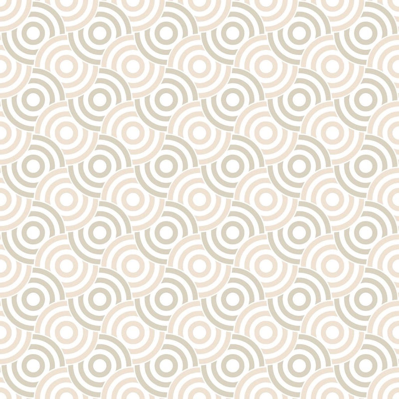 Circle Up - Angora - RM Coco - Fabric by the Yard