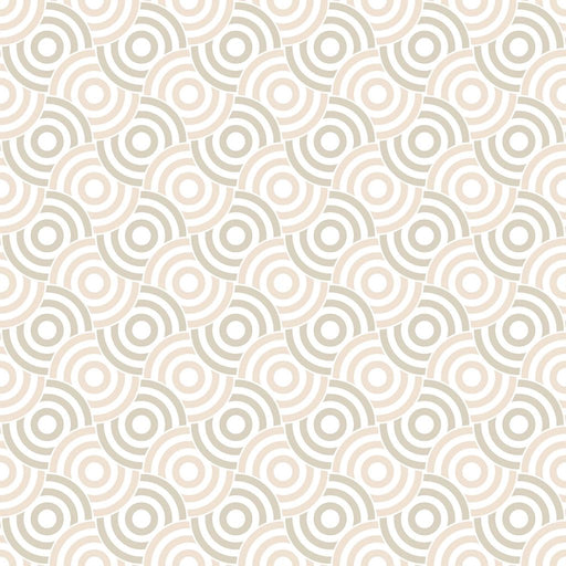 Circle Up - Angora - RM Coco - Fabric by the Yard