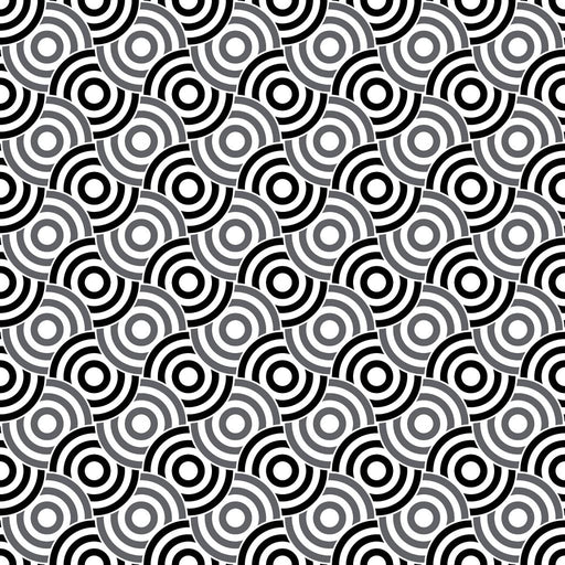 Circle Up - Charcoal - RM Coco - Fabric by the Yard