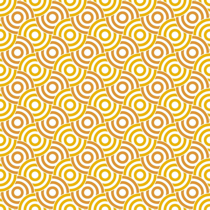 Circle Up - Dijon - RM Coco - Fabric by the Yard
