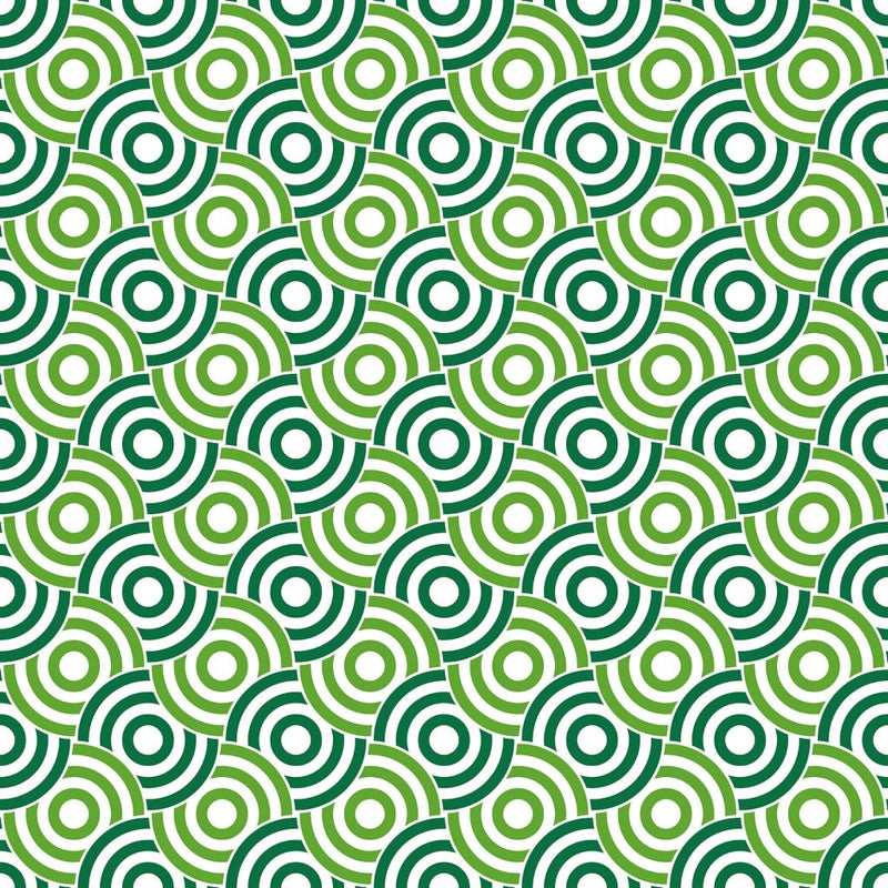 Circle Up - Key Lime - RM Coco - Fabric by the Yard
