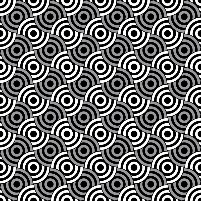 Circle Up - Phantom - RM Coco - Fabric by the Yard