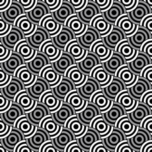 Circle Up - Phantom - RM Coco - Fabric by the Yard