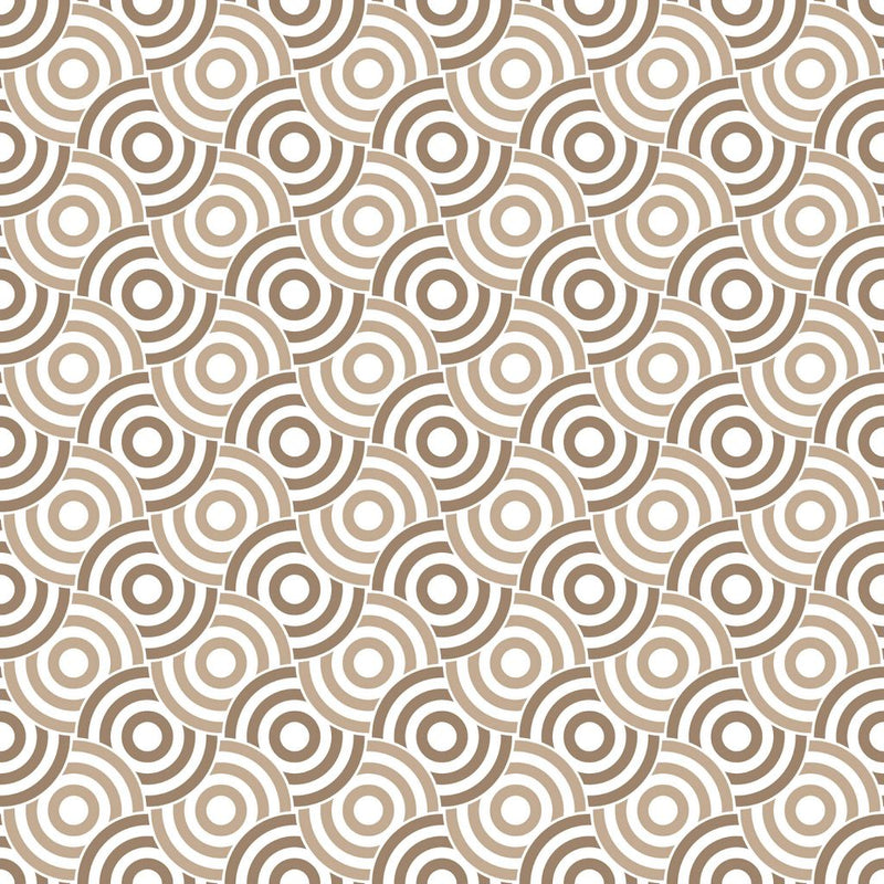 Circle Up - Travertine - RM Coco - Fabric by the Yard