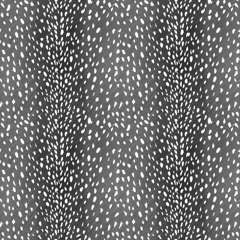 Kudu - Charcoal - RM Coco - Fabric by the Yard