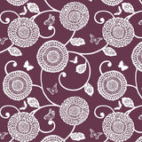 Mum's the Word - Plum - RM Coco - Fabric by the Yard