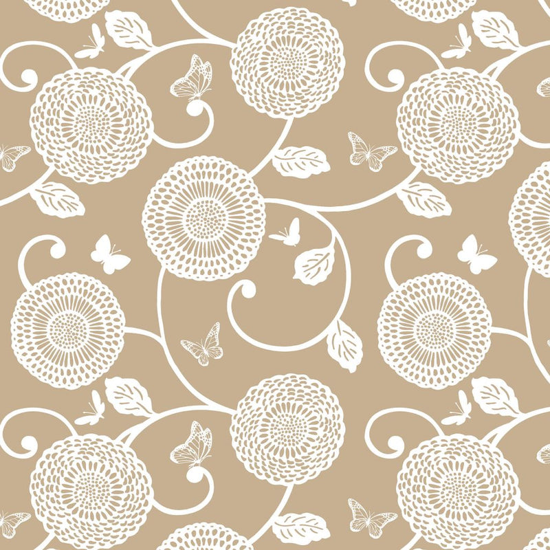 Mum's the Word - Linen - RM Coco - Fabric by the Yard