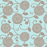 Mum's the Word - Robin's Egg - RM Coco - Fabric by the Yard