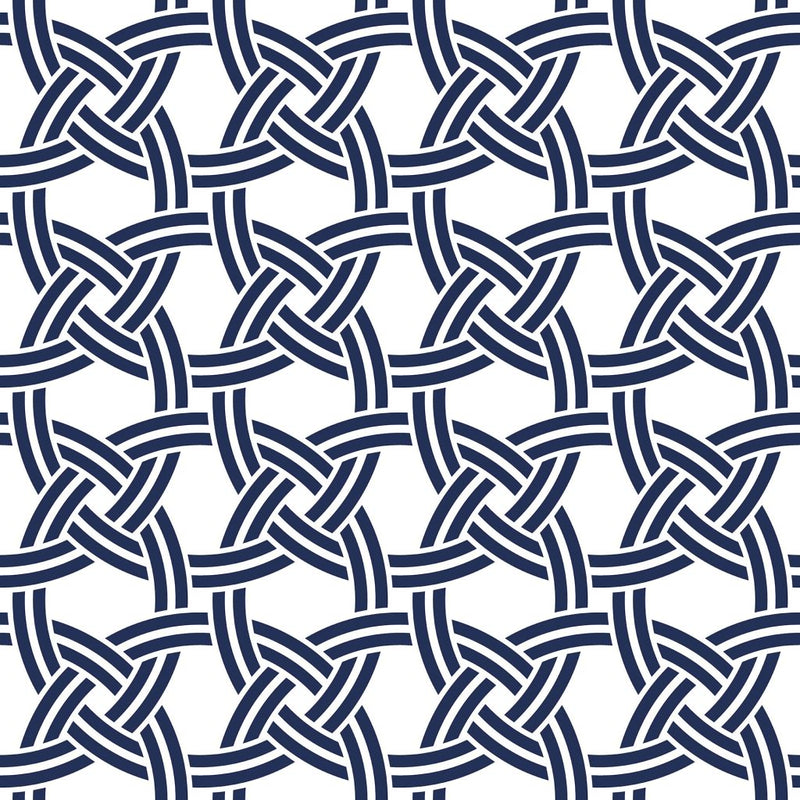 Nautical Knot - Admiral - RM Coco - Fabric by the Yard