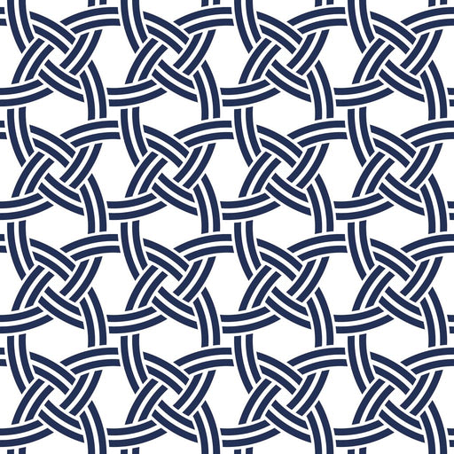 Nautical Knot - Admiral - RM Coco - Fabric by the Yard