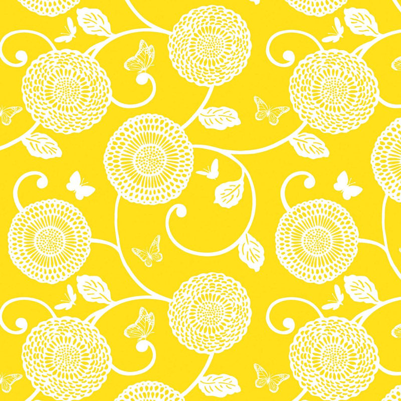 Mum's the Word - Sunshine - RM Coco - Fabric by the Yard
