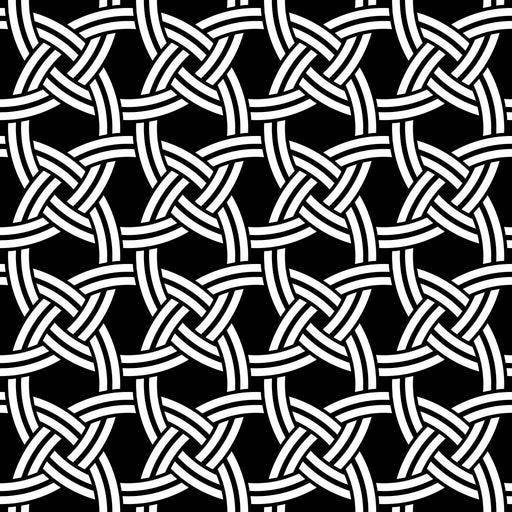 Nautical Knot - Domino - RM Coco - Fabric by the Yard