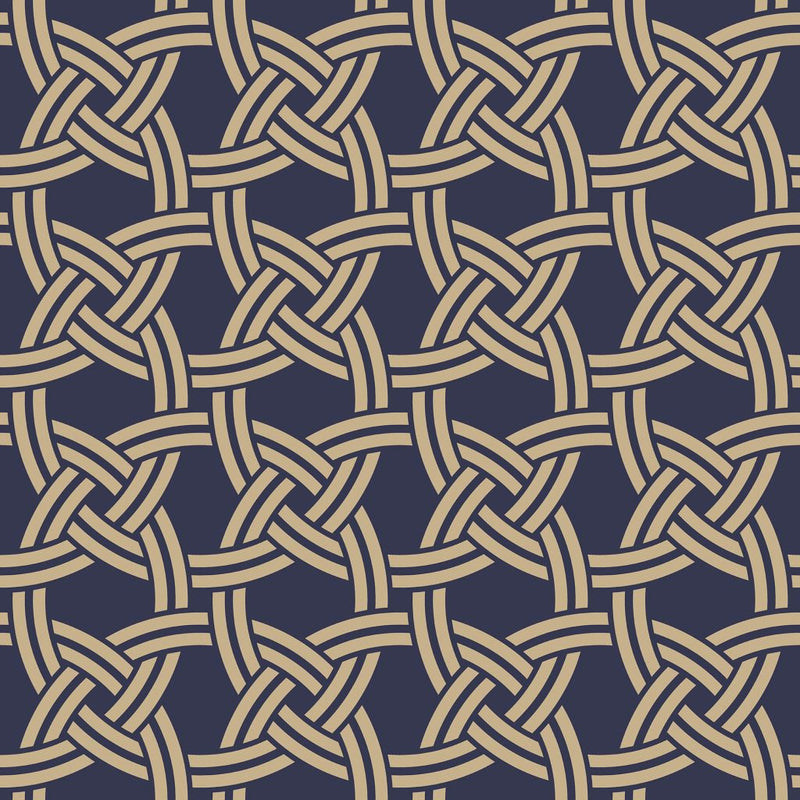Nautical Knot - High Tide - RM Coco - Fabric by the Yard