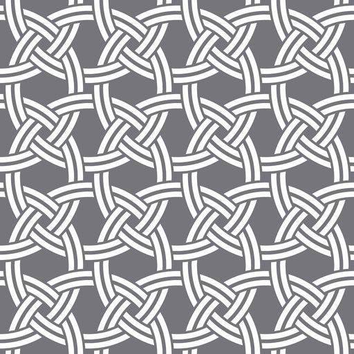 Nautical Knot - Quicksilver - RM Coco - Fabric by the Yard