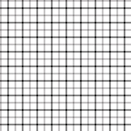 Cool Cat Check - Pewter - RM Coco - Fabric by the Yard