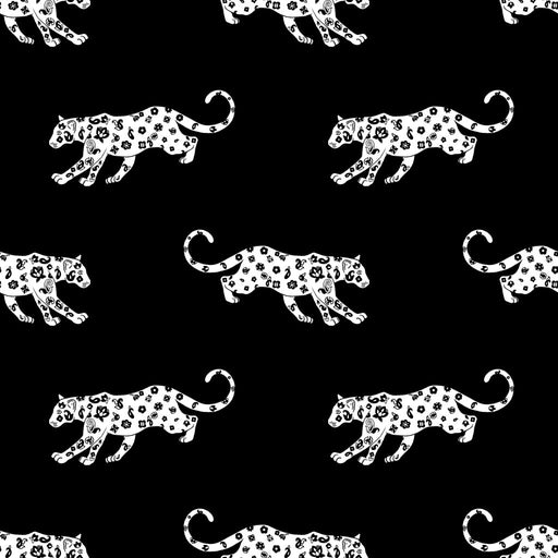 Cool Cat - Midnight - RM Coco - Fabric by the Yard