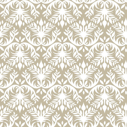 Double Dutch Damask Reversal - Linen - RM Coco - Fabric by the Yard