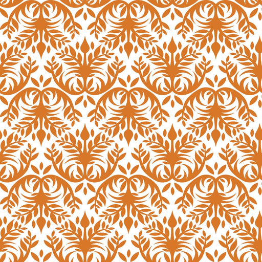 Double Dutch Damask - Apricot - RM Coco - Fabric by the Yard