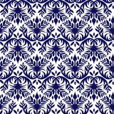 Double Dutch Damask - Cobalt - RM Coco - Fabric by the Yard