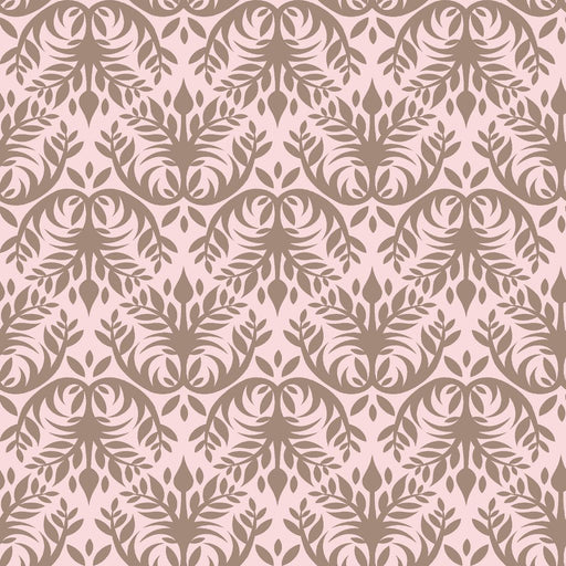 Double Dutch Damask - Pink Sprinkles - RM Coco - Fabric by the Yard