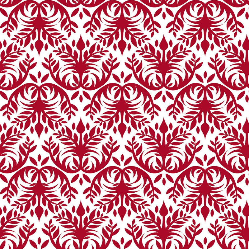 Double Dutch Damask - Spitfire - RM Coco - Fabric by the Yard