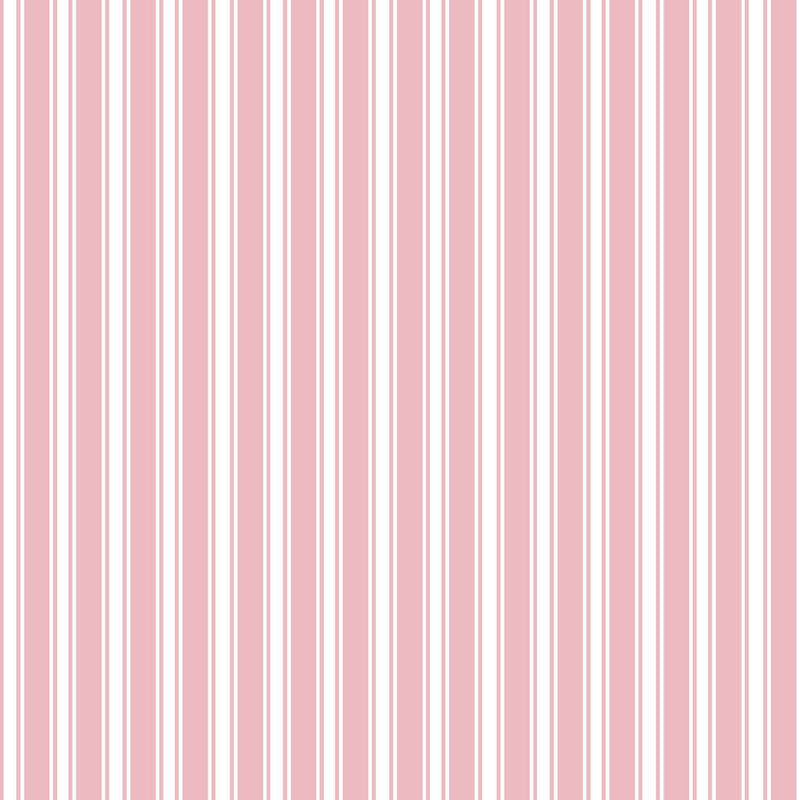 Double Dutch Stripe Reversal - Cotton Candy - RM Coco - Fabric by the Yard