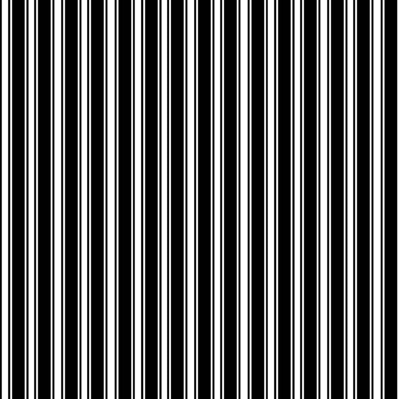 Double Dutch Stripe Reversal - Tuxedo - RM Coco - Fabric by the Yard