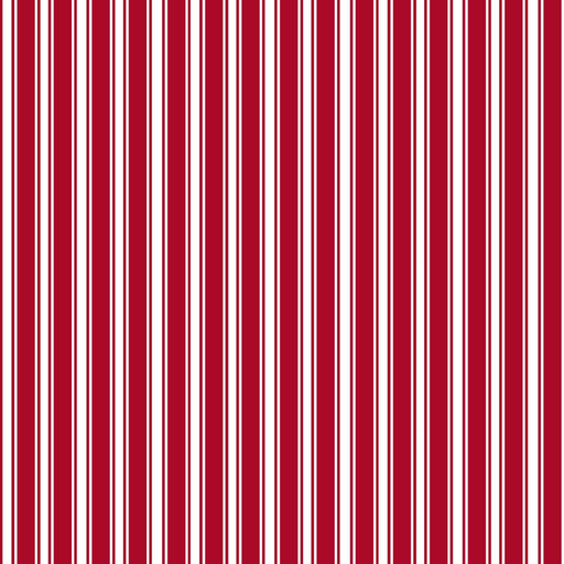 Double Dutch Stripe Reversal - Valentine - RM Coco - Fabric by the Yard