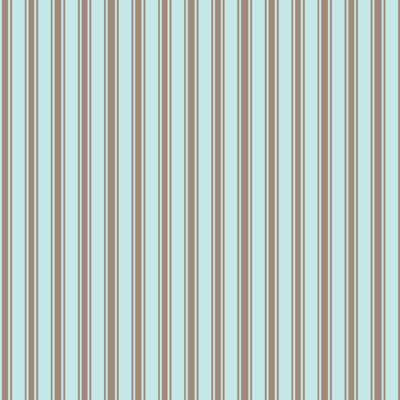 Double Dutch Stripe - Spa - RM Coco - Fabric by the Yard