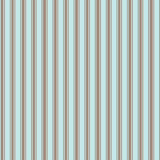 Double Dutch Stripe - Spa - RM Coco - Fabric by the Yard