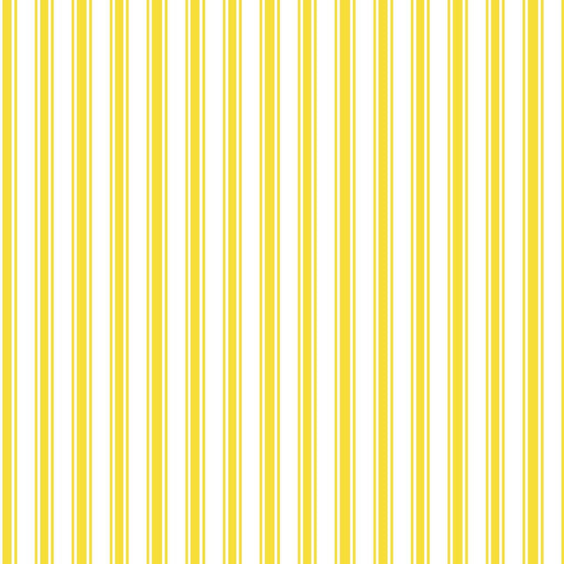 Double Dutch Stripe - Sunshine - RM Coco - Fabric by the Yard