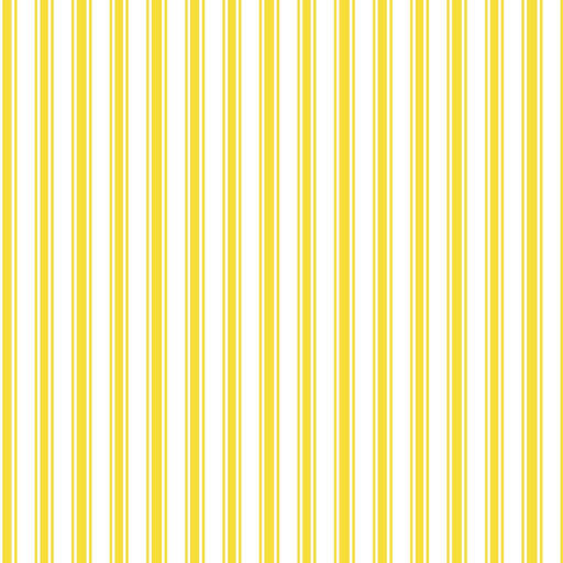 Double Dutch Stripe - Sunshine - RM Coco - Fabric by the Yard