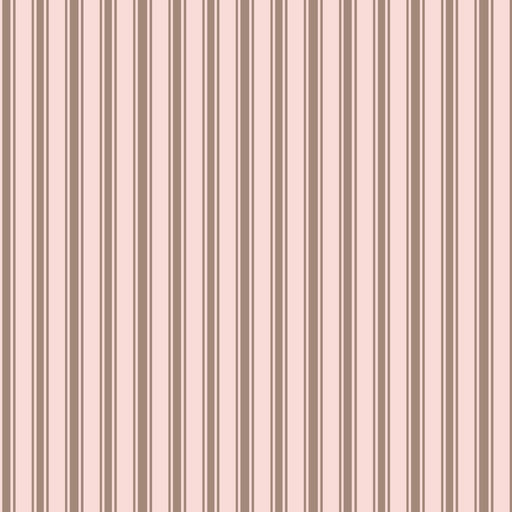 Double Dutch Stripe - Pink Sprinkles - RM Coco - Fabric by the Yard