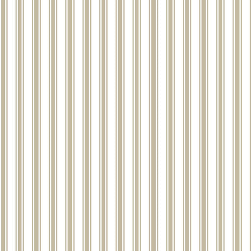 Double Dutch Stripe - Sandstone - RM Coco - Fabric by the Yard