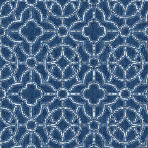 Roundabout - Indigo - RM Coco - Fabric by the Yard