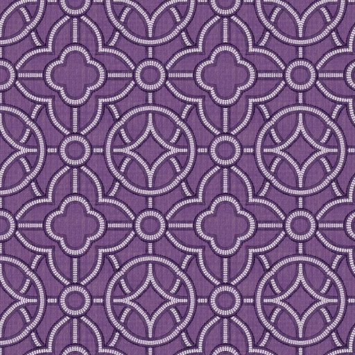 Roundabout - African Violet - RM Coco - Fabric by the Yard