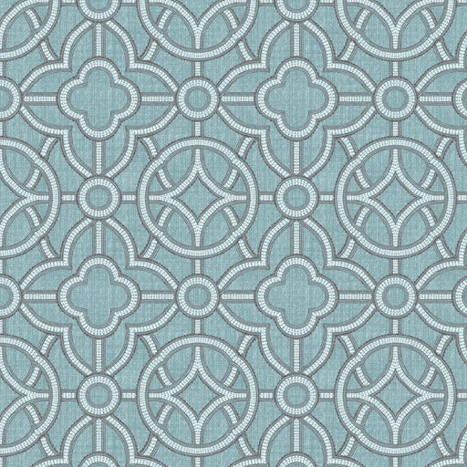 Roundabout - Aqua Mist - RM Coco - Fabric by the Yard