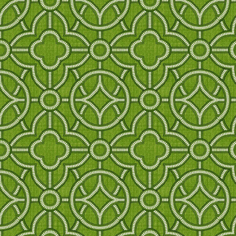 Roundabout - Basil - RM Coco - Fabric by the Yard