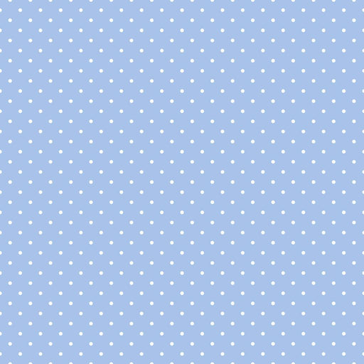 Spot On Reversal - French Blue - RM Coco - Fabric by the Yard