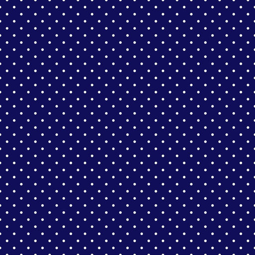 Spot On Reversal - Indigo - RM Coco - Fabric by the Yard