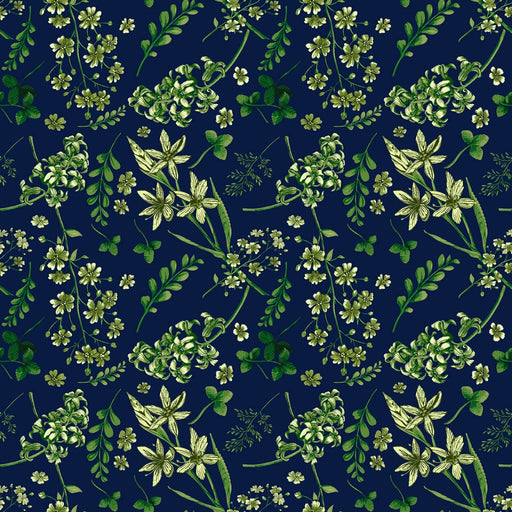 Wildflower Mono - Bluegrass - RM Coco - Fabric by the Yard