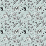 Wildflower Mono - Spa - RM Coco - Fabric by the Yard