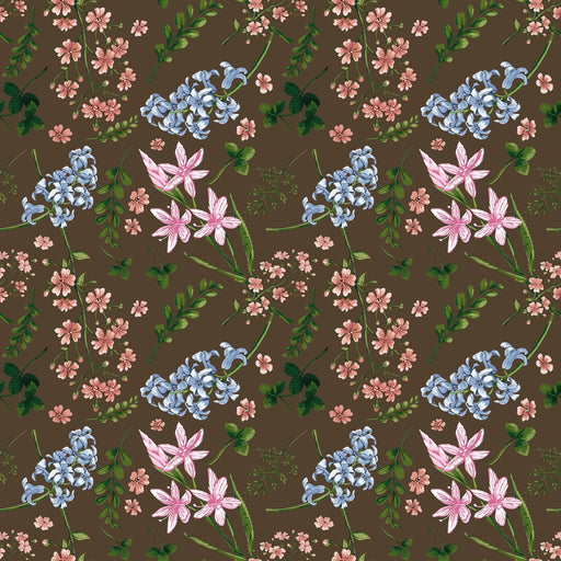 Wildflower Multi - Garden Earth - RM Coco - Fabric by the Yard