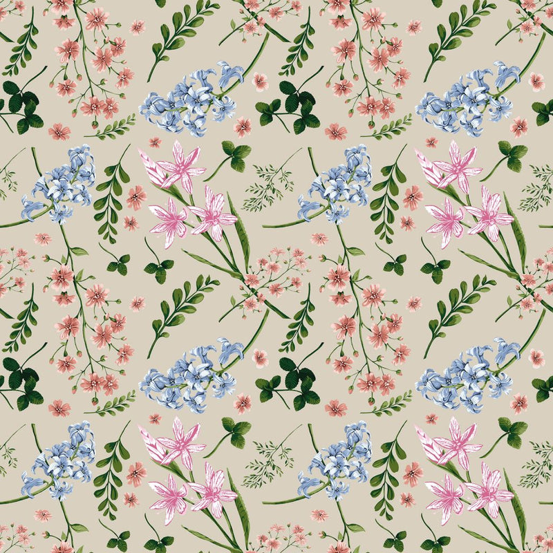 Wildflower Multi - Linen - RM Coco - Fabric by the Yard