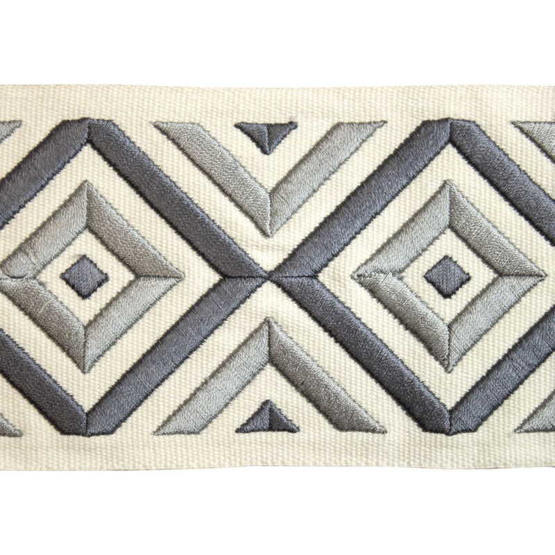 BD119 Border 4" - Pewter - RM Coco - Trim by the Yard