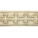 BD123 Border 2.5" - Winter White - RM Coco - Trim by the Yard